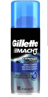 Гель для бритья Gillette mach 3 