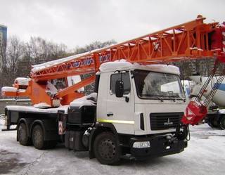 Аренда автокрана 25 тонн 22 метра в Екатеринбурге