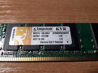 Kingston KVR400X64C3A/512