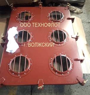 Крышка светового люка на барашках  900х1200