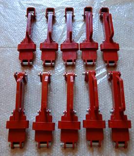 Ручка-фиксатор люковых закрытий стальной 