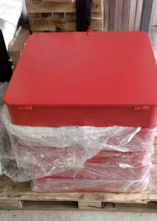 Ящик для хранения пожарного рукава с подвижной кор