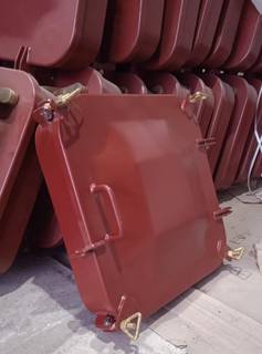 Крышки судовые на барашках штампованные