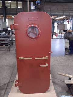 Двери судовые ВГН, II - плоское полотно