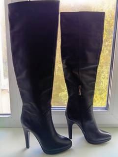 Сапоги женские натуральная кожа 