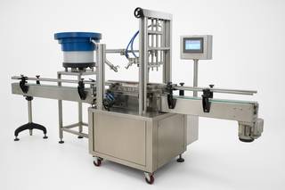 Линейная автоматическая укупорочная машина AS-JYXG