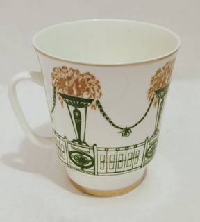 Кофейная чашка Летний Сад ЛФЗ с трещинкой