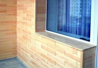 Отделка балконов 