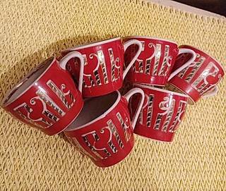 Кофейные чашки Суздаль. Песочное 70г. Цена за всё