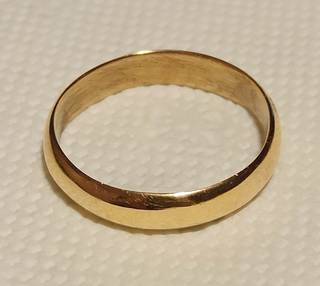 Кольцо самодельное старинное латунь, размер 22,5