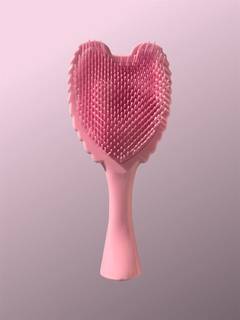 Массажная розовая расчёска для волос Tangle Angel