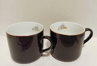 Пара кофейных кружек чашек фирмы Carte Noire