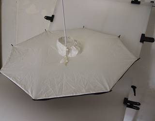 Фото зонт для студийной фотовспышки