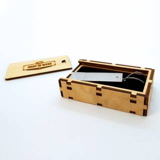Подарочная коробочка-футляр для USB-флешки