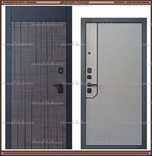 Входная дверь ИНТЕЛ Светло-серый 110 мм Россия