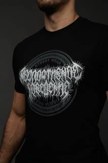 футболка Неспортивное Поведение "DEATHCORE" чёрная