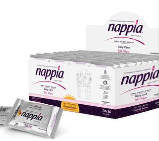 Влажные полотенца антибактериальные Nappia