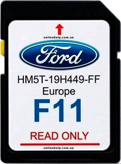 SD Карта Навигации F11 для Ford Lincoln Sync 2 На 