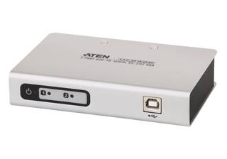 Конвертер переходник USB на 2xCOM port aten UC2322