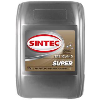 Масло моторное SINTEC SUPER 3000 10W40 20л