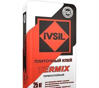 Клей плиточный ivsil termix 25кг (48)