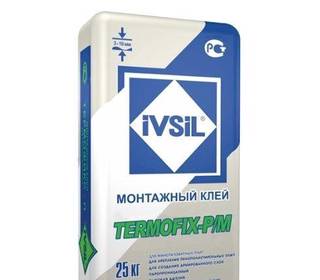 Клей монтажный ivsil termofix- M/P 25кг (48)