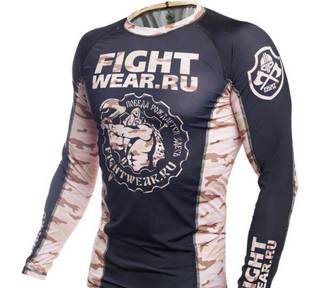 Рашгард комплект детский fightwear MMA, 7-10 лет