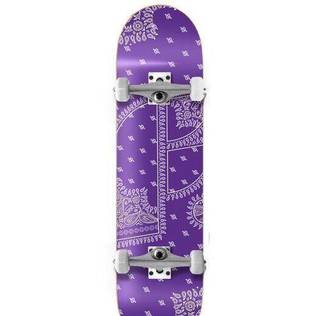 Скейтборд в сборе Footwork bandana purple 8 x 31.5