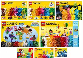 Новые наборы Lego серии Classic от 4 лет