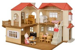 Sylvanian Families большой дом со светом