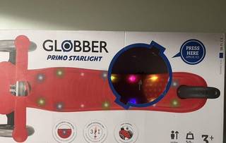 Французский Трехколесный Самокат Globber