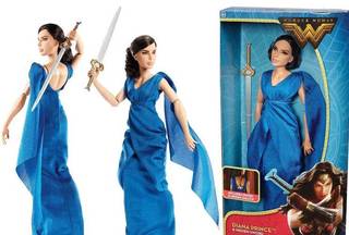 Diana Prince&Hidden sword DC wonder woman Mattel