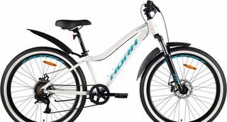 Велосипед horh lima LMD6.0JR 26" (2024) White-Turquoise-Black Kra258