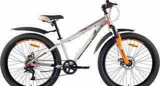 Велосипед sitis crosser 26" (2024) White-Grey-Orange Kra102