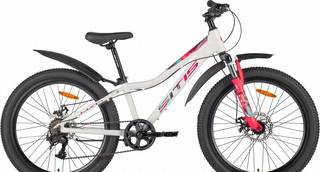 Велосипед sitis luna 24" (2024) White-Pink Adl52