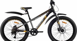 Велосипед sitis crosser 24" (2024) Black-Grey-Bronze Kra533