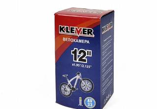 Камера велосипедная 12" 1.95/2.125 Klever AV-33