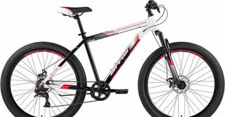 Велосипед sitis crosser 27,5" (2024) White-Black-Red Nov112