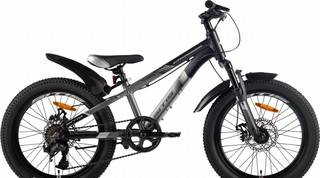 Велосипед sitis crosser 20" (2024) Black-Grey Kra281