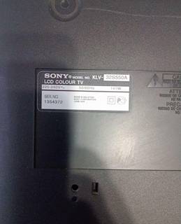 Запчасти от sony klv-32s550a