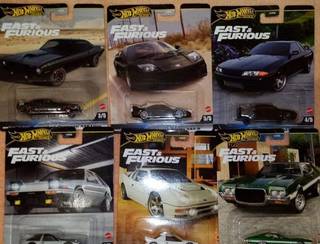 Hot Wheels premium fast furious