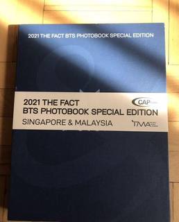 Bts the fact photobook special edition 2021