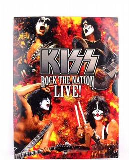 DVD концерты Kiss, кино, музыка Рок