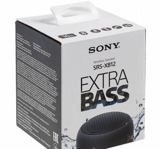 Акустическая колонка sony extra bass SRS-XB12