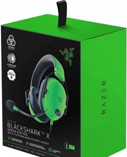 Razer BlackShark V2 X зеленые