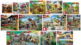 Новые Lego Jurassic World / Jurassic Park