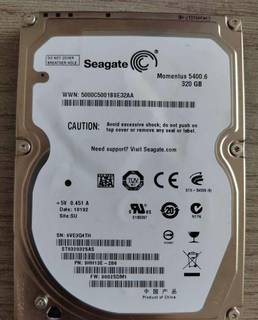 Жесткий диск Seagate 320GB 2.5