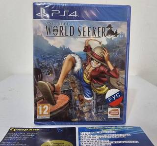 ONE piece World Seeker PS4/PS5 Новый