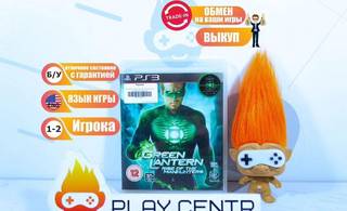 Green Lantern: Rise Of The Manhunters (Зеленый Фонарь) (PS3) б/у