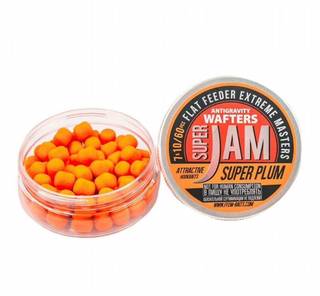 Ffem Baits Бойлы нейтрал. плав. Jam Wafters Super Plum (Слива) 7x10 мм